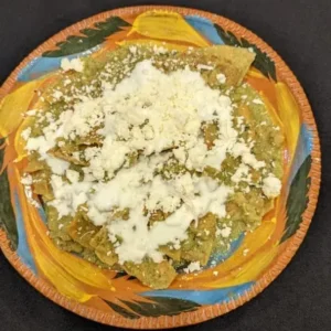 Chilaquiles verdes o rojos con Proteína